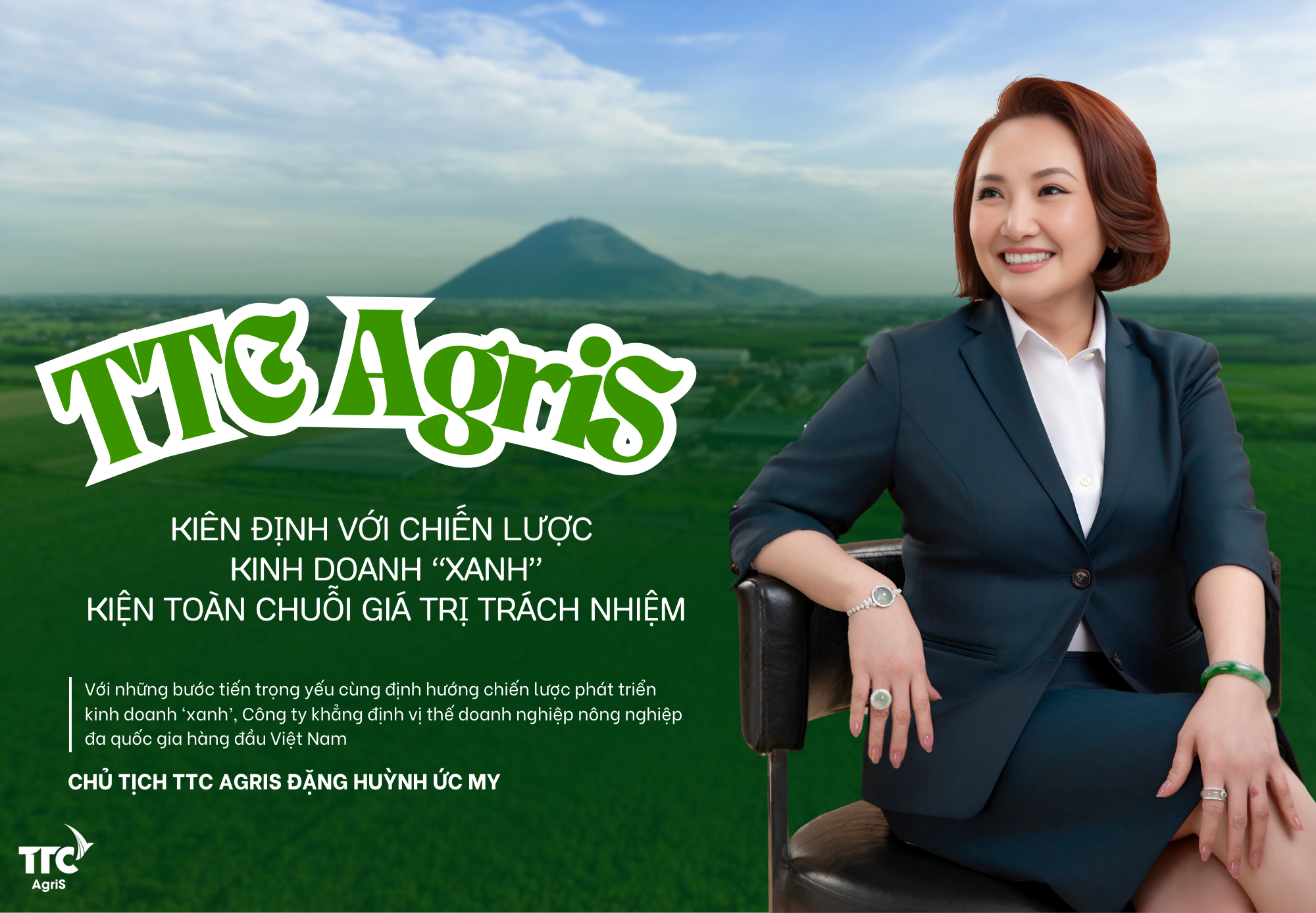 AgriS - Chủ tịch Đặng Huỳnh Ức My: TTC AgriS kiên định với chiến lược ...