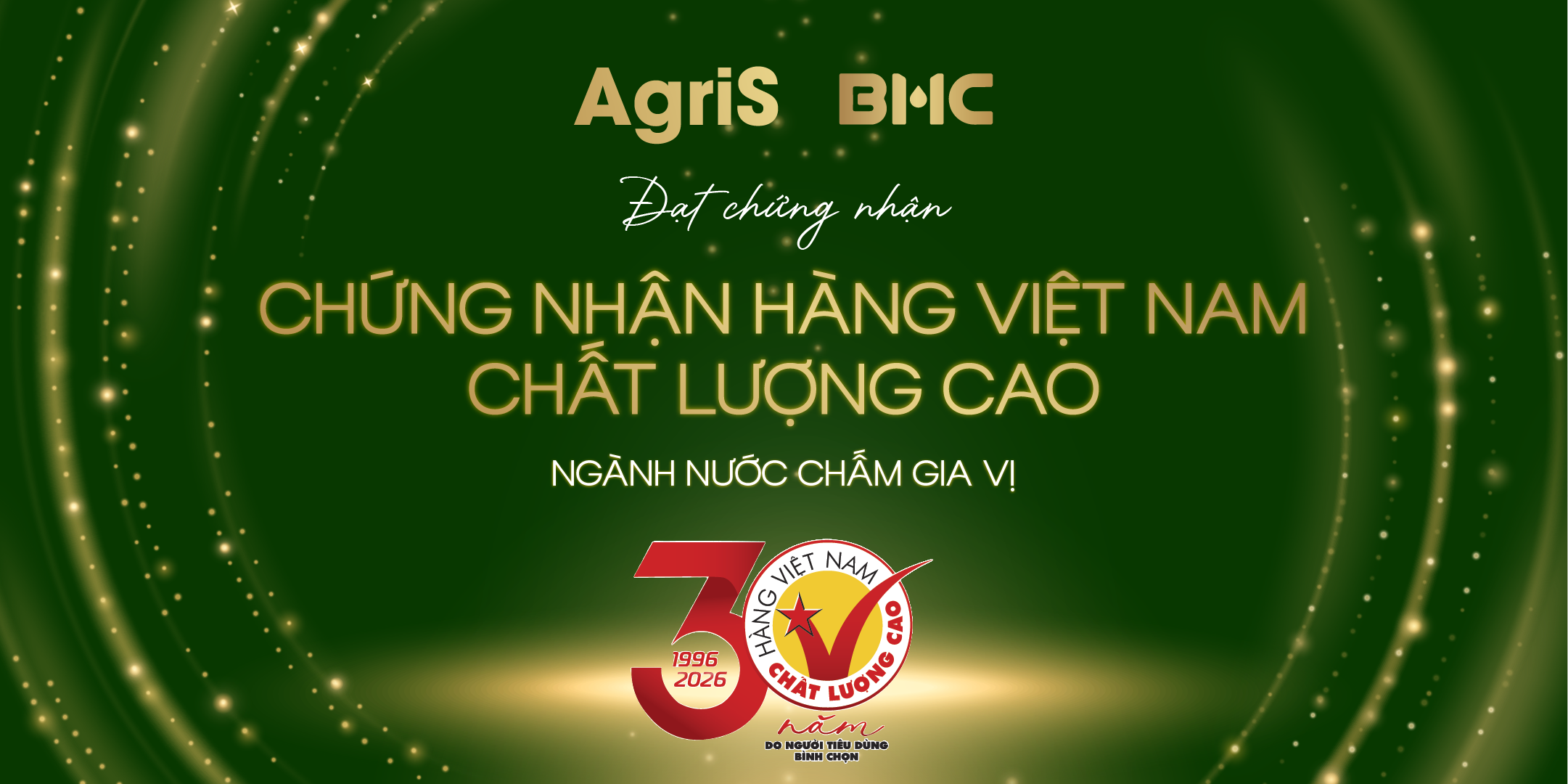 AgriS và BHC ghi dấu 30 năm tự hào Hàng Việt Nam Chất Lượng Cao